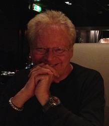 Richard Bradley in a restaurant in Amsterdam.